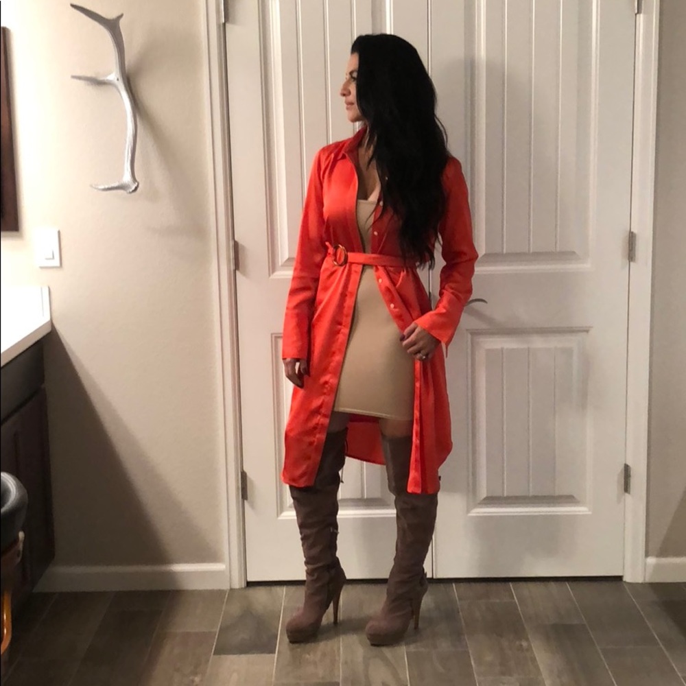 Banana Republic, size S, Salmon colored dress - Picture 7 of 8